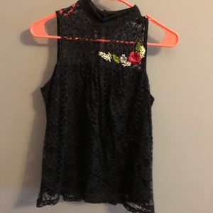 Simple black tank